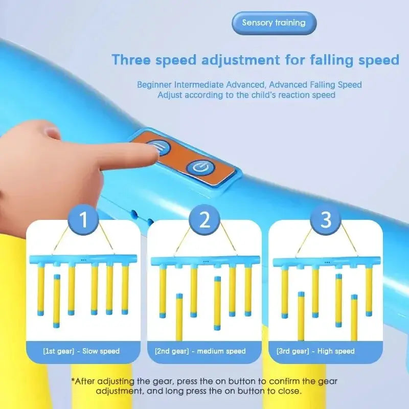 Challenge Falling Sticks Game For Kids Reaction Training Hand Eye Coordination Educational Parent Child Interactive Toy