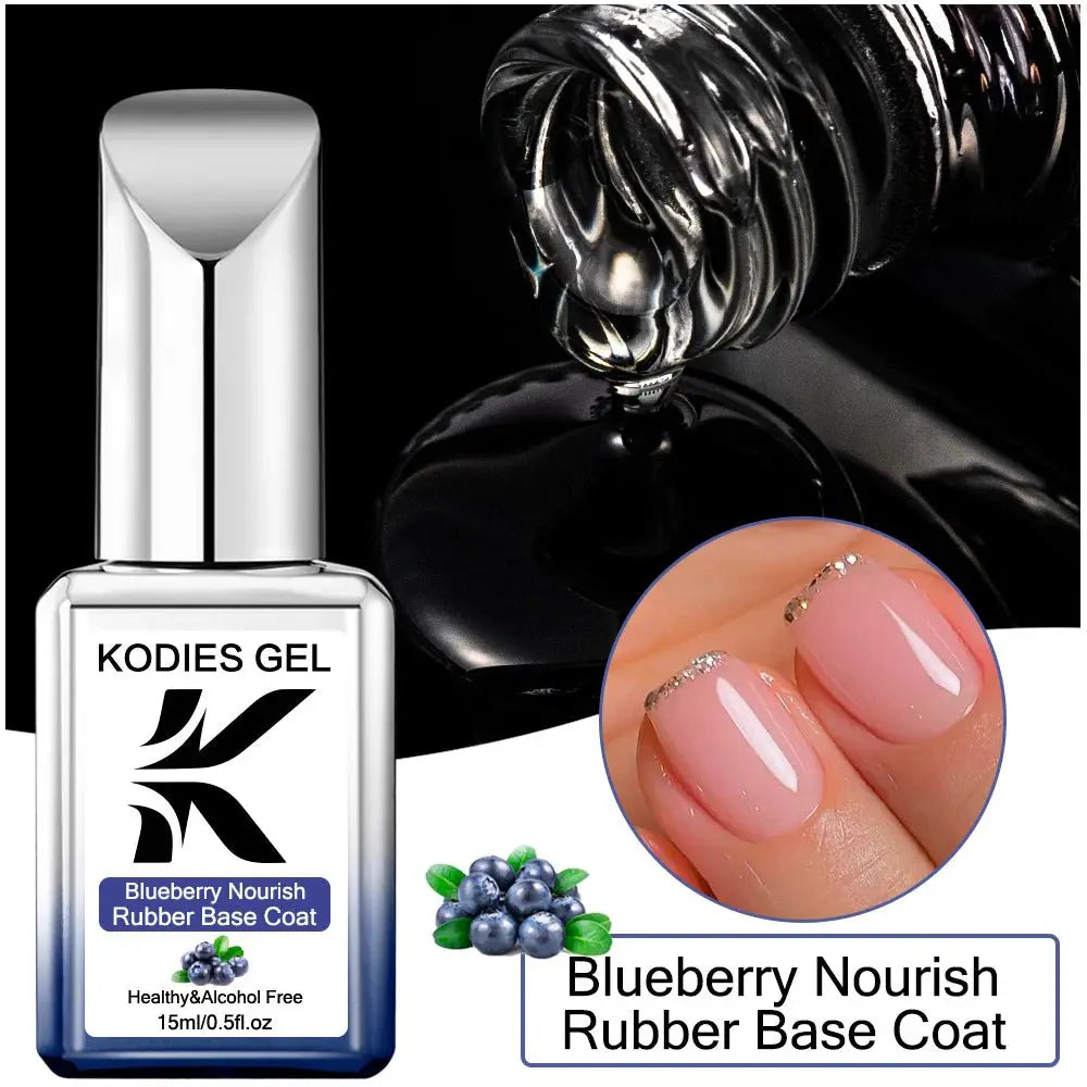 KODIES Chrome Top Coat Gel Nail Polish - UV Gel Finish, 15ML, No Wipe, Semi - Permanent - Simples Market