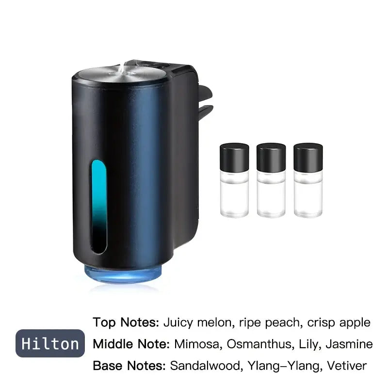 Car Diffuser Purifier Humidifier AI Aromatherapy Ionizer Freshener Essential Oil Diffuser For Vehicles