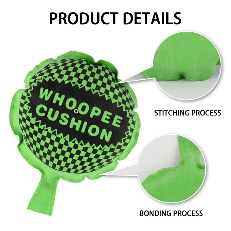 Whoopee Cushion Prank Toy for Kids and Adults Fun Fart Sound Gag Pillow Gift for Parties