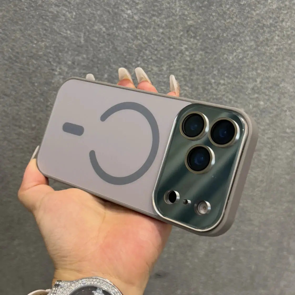 Matte Electroplating Magnetic Case With All Inclusive Lens Film For iPhone 12 13 14 15 16 17 Pro Max And 17Air MagSafe