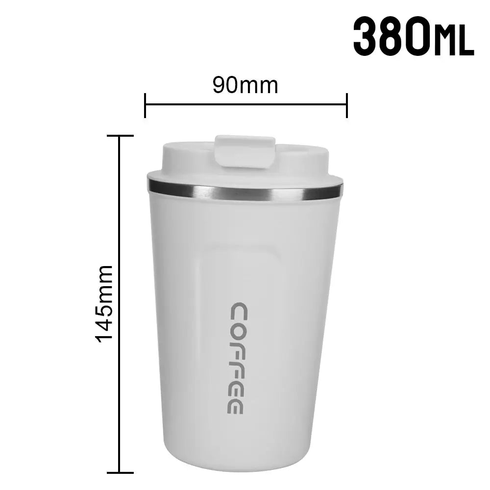 Thermo Cafe Car Thermos Travel Mug 380 And 510 Milliliters Leakproof Double Wall Stainless Steel