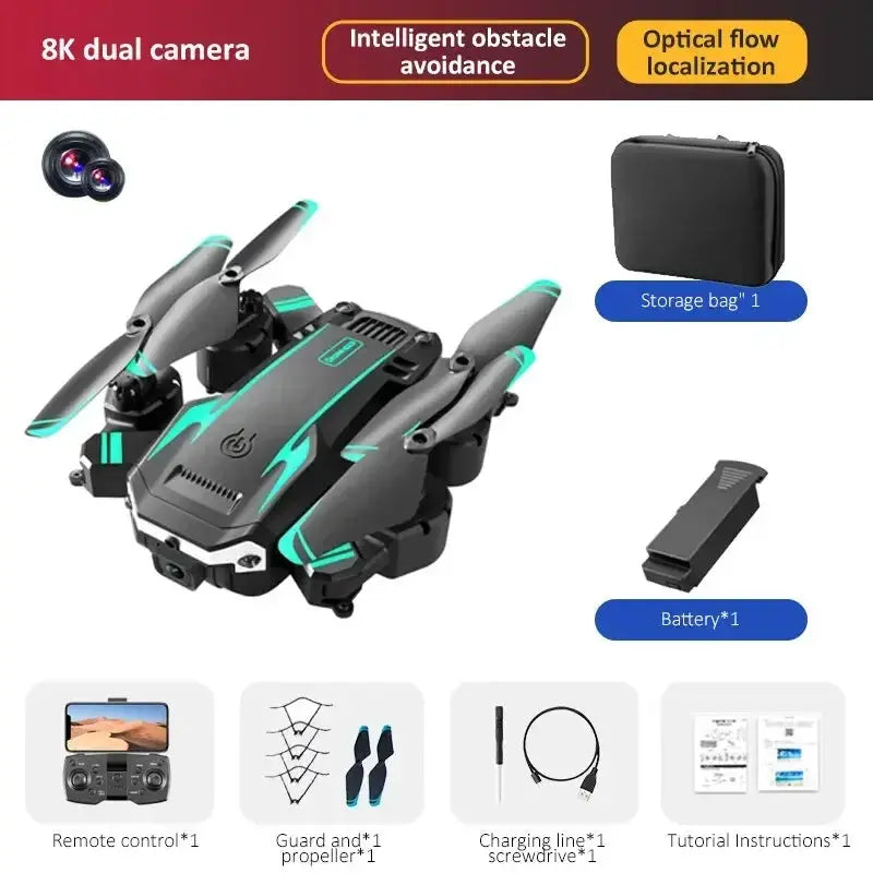 Outdoor G6 Drone 5G 8K HD Aerial Photography Quadrotor With Omnidirectional Obstacle Avoidance And 10000M Range