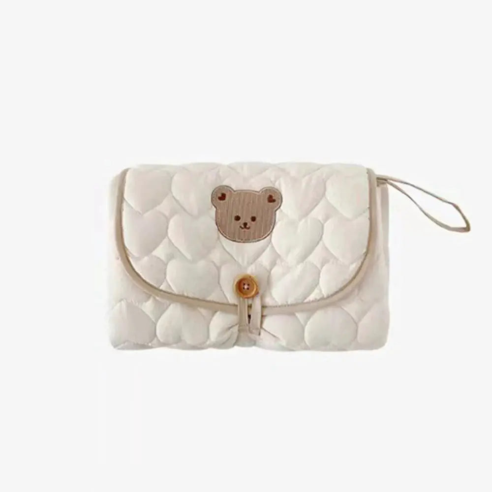 Foldable Portable Diaper Changing Pad For Baby Newborn Travel On The Go Hygienic Changing Mat With Cover