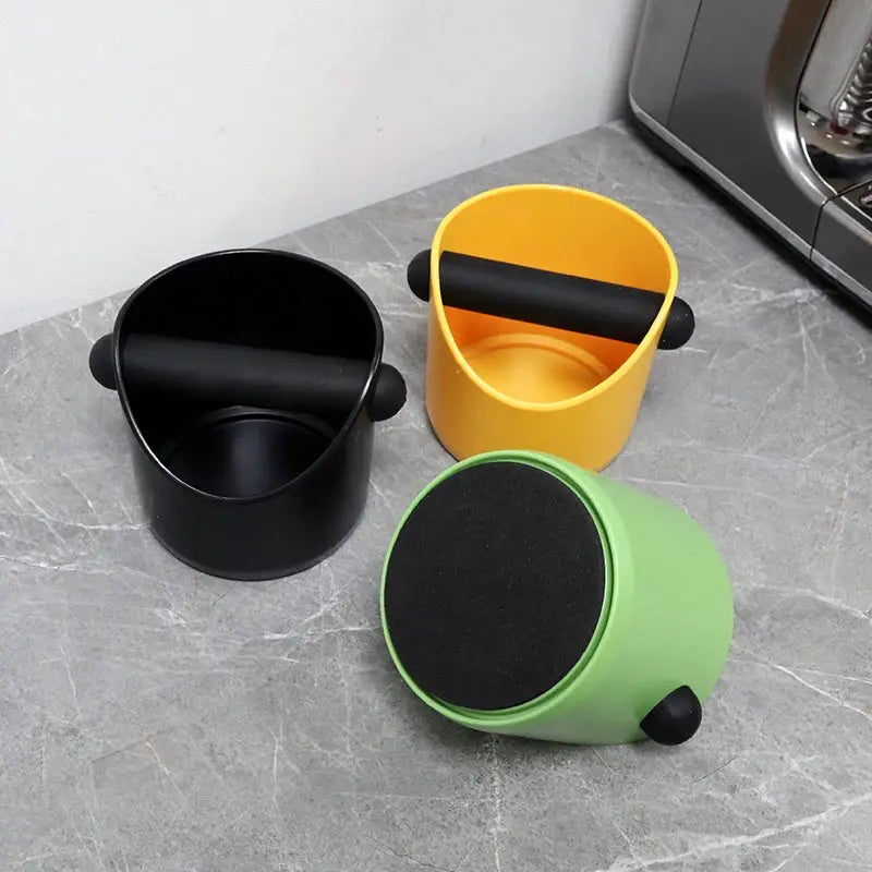 Coffee Knock Box Espresso Grounds Dump Bin With Anti Slip Base For Barista Accessories And Tools
