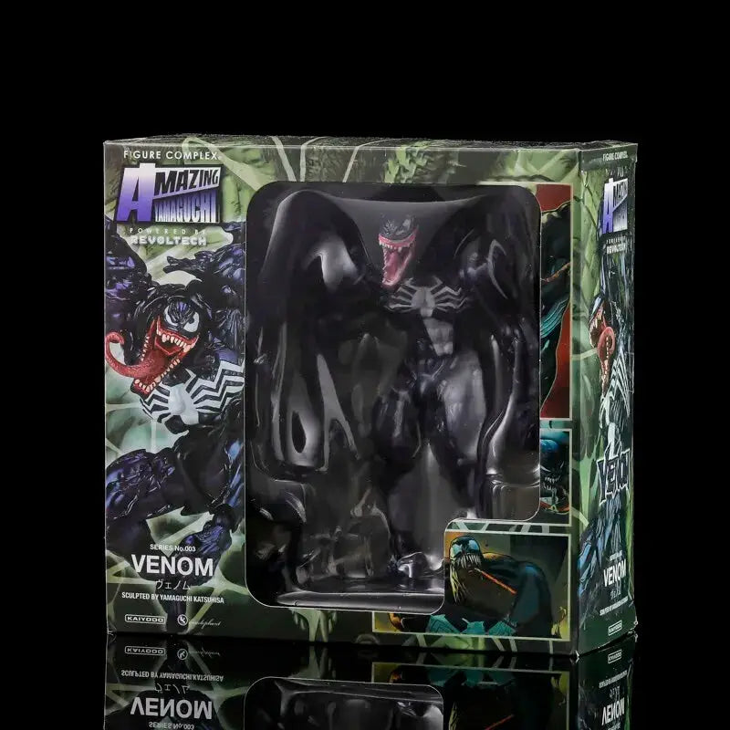 Venom Carnage SpiderMan Legends Action Figure Jointed Movable Face Statue Collectible Toy