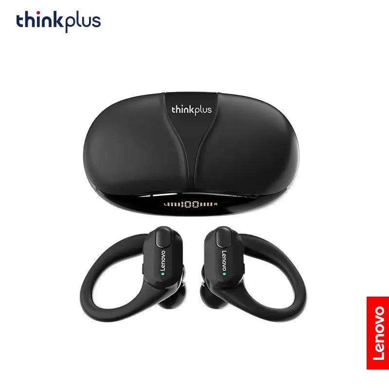Lenovo XT80 Sports Wireless Earphones Bluetooth 5.3 TWS With Mics HiFi Stereo Sound Led Power Display