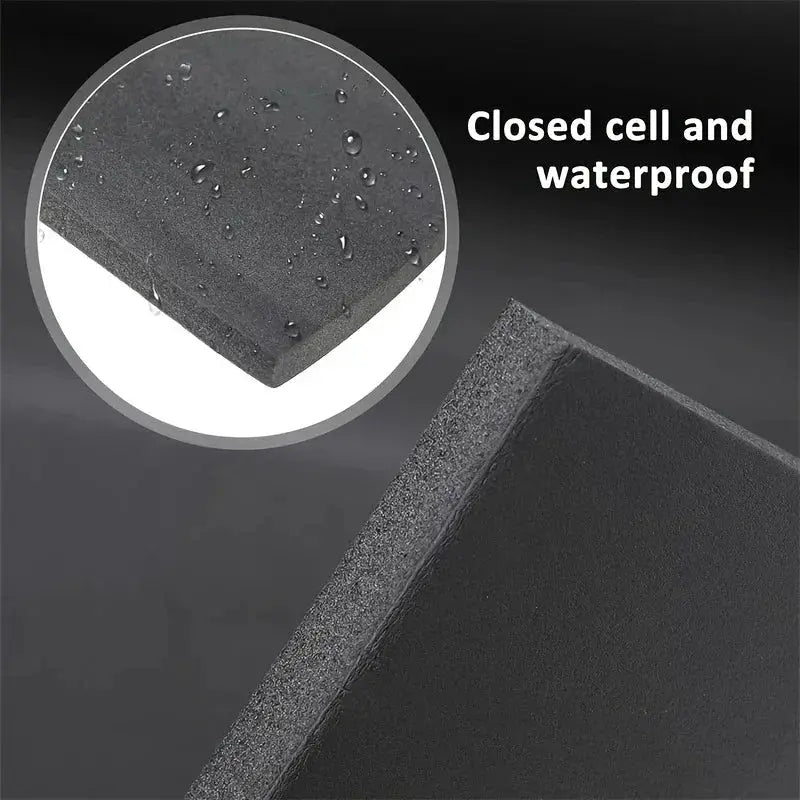 NovaGuard Self Adhesive Rubber Foam Roll For Soundproofing And Thermal Insulation In Cars, Roofs, And DIY Projects