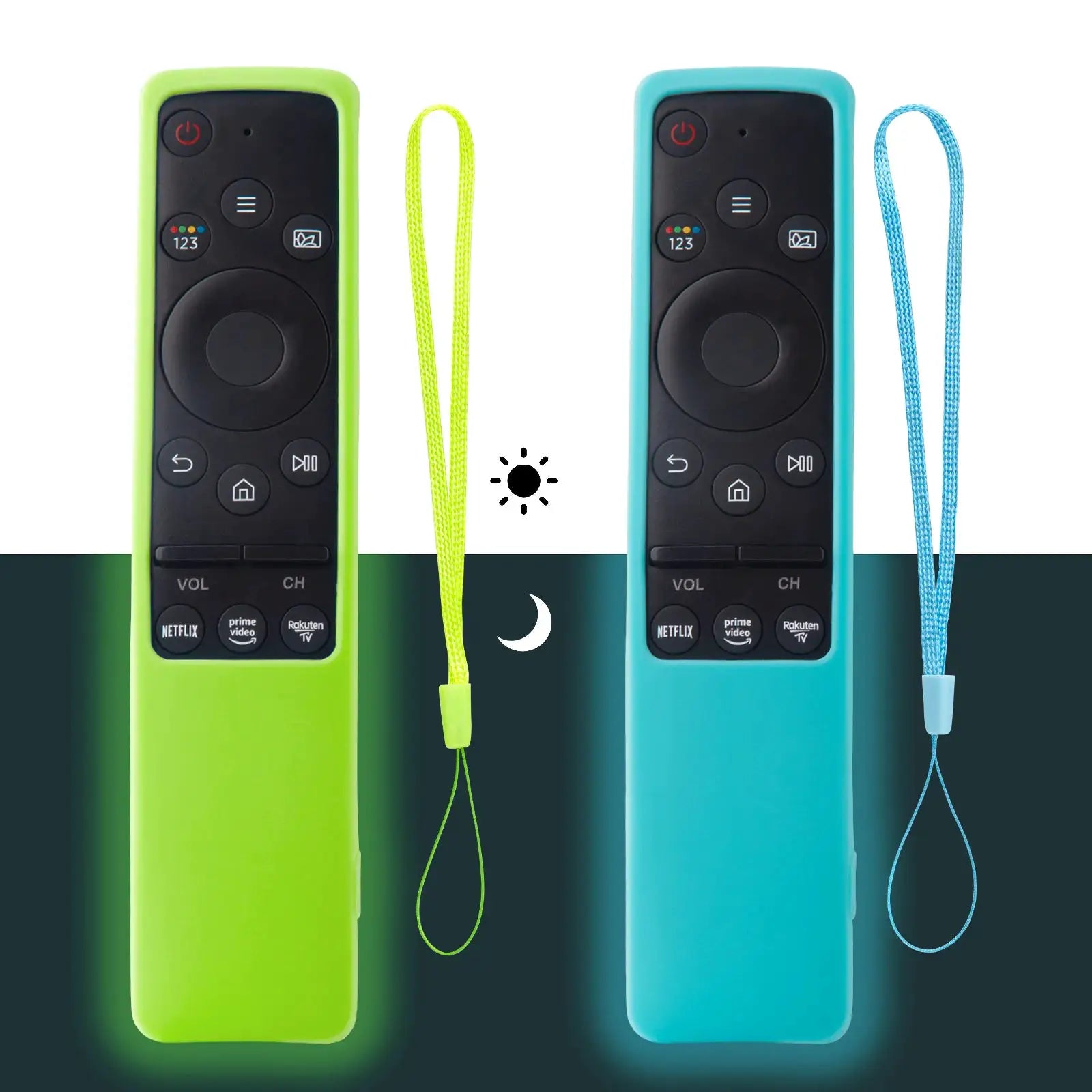 Samsung Luminous Silicone Remote Case BN59 Series Glow In The Dark Protective Cover For BN59 Remote