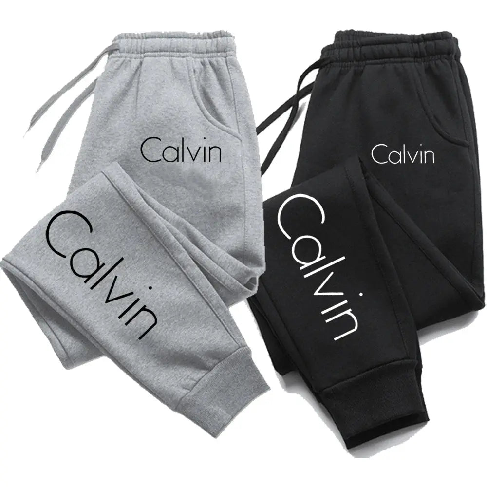 FlexTrend Unisex Casual Printed Sports Running Trousers Breathable Drawstring Gym Wear For Autumn
