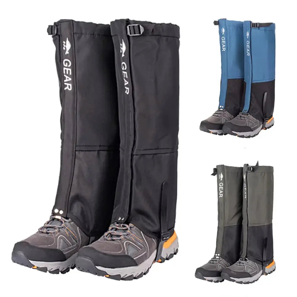 Outdoor Travel Leg Warmers Gaiters Waterproof 620D Nylon For Hiking Hunting Climbing Camping Snow Winter Foot Cover