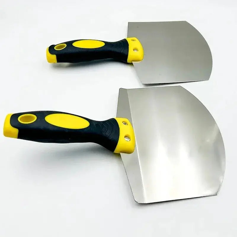 Stainless Steel Putty Knife For Wall Repair Plastering And Paint Application With Comfortable Plastic Handle
