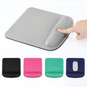 Ashiboogoole Ergonomic EVA Mouse Pad Wrist Rest for Computer and Office Use Solid Color Comfort Mat