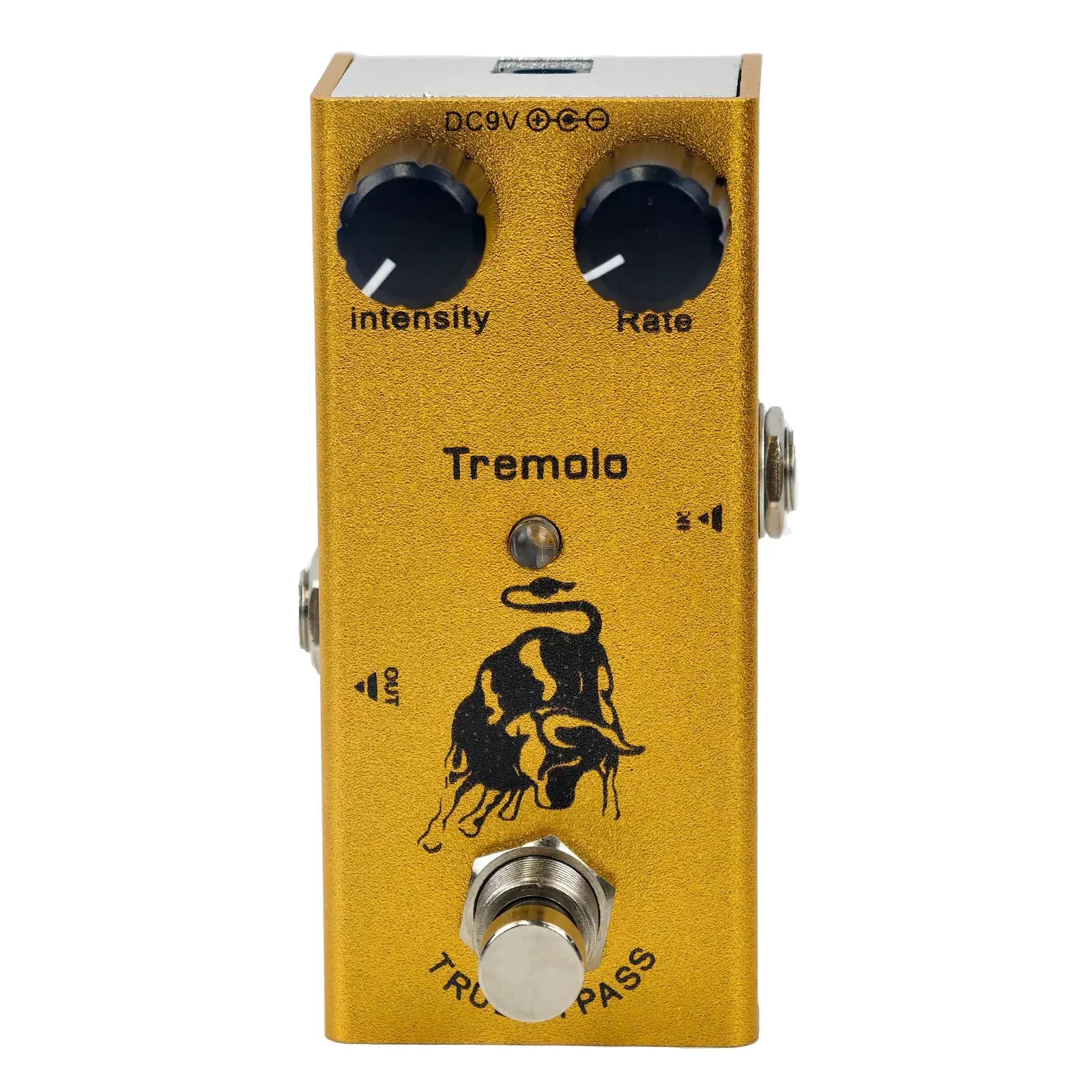Mini Guitar Effects Pedal Multi Effects Overdrive Distortion Chorus Phase Delay Tremolo US Dream Vintage Metal Casing
