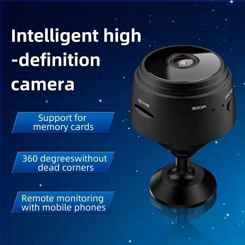 A9 WiFi Mini Camera 1080P Wireless Video Recorder For Smart Home Monitoring Infants And Pets
