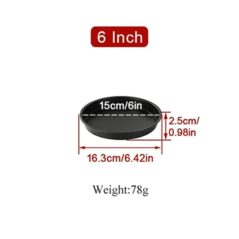 ChefCraft Round Cake Molds Set 6 7 8 Inch Nonstick Bakeware With Handles For Easy Release And Even Baking