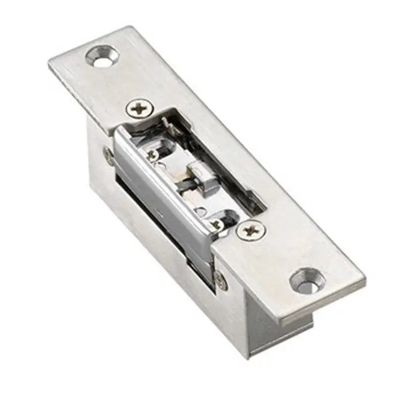EU electric strike door lock, stainless steel, 12V DC, fail-secure for access control