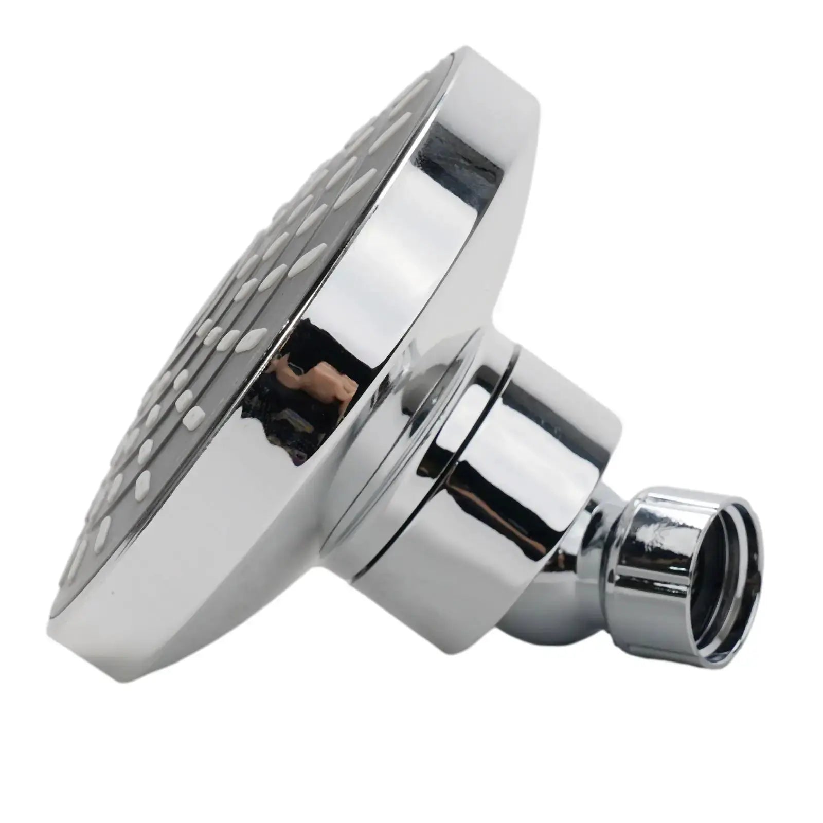 Adjustable shower head sprayer rainfall wall-mounted, chrome finish, Simples Market