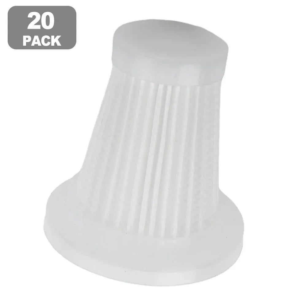 DAZZLEEX Reusable Washable Eco Friendly Vacuum Filter Replacements For Car And Handheld Vacuum Cleaners 2 3 5 10 20 Pcs