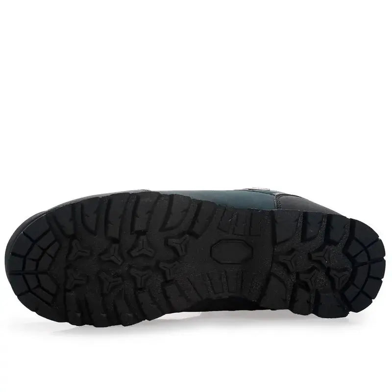 Men Hiking Shoes Outdoor Mountain Climbing Sneakers Waterproof All Terrain Casual Snow Boots