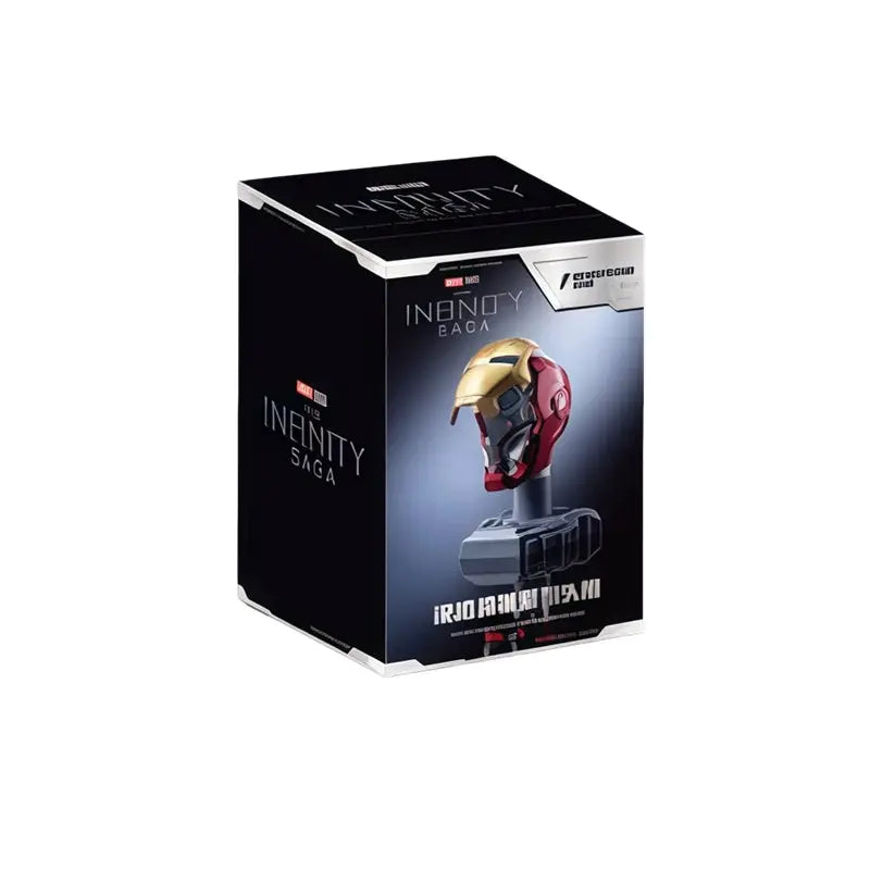 Original Iron Man Helmet Mask 9 Styles War Machine MK16 MK42 MK85 Tony Stark Diy Model Action Figure Assembled Gift