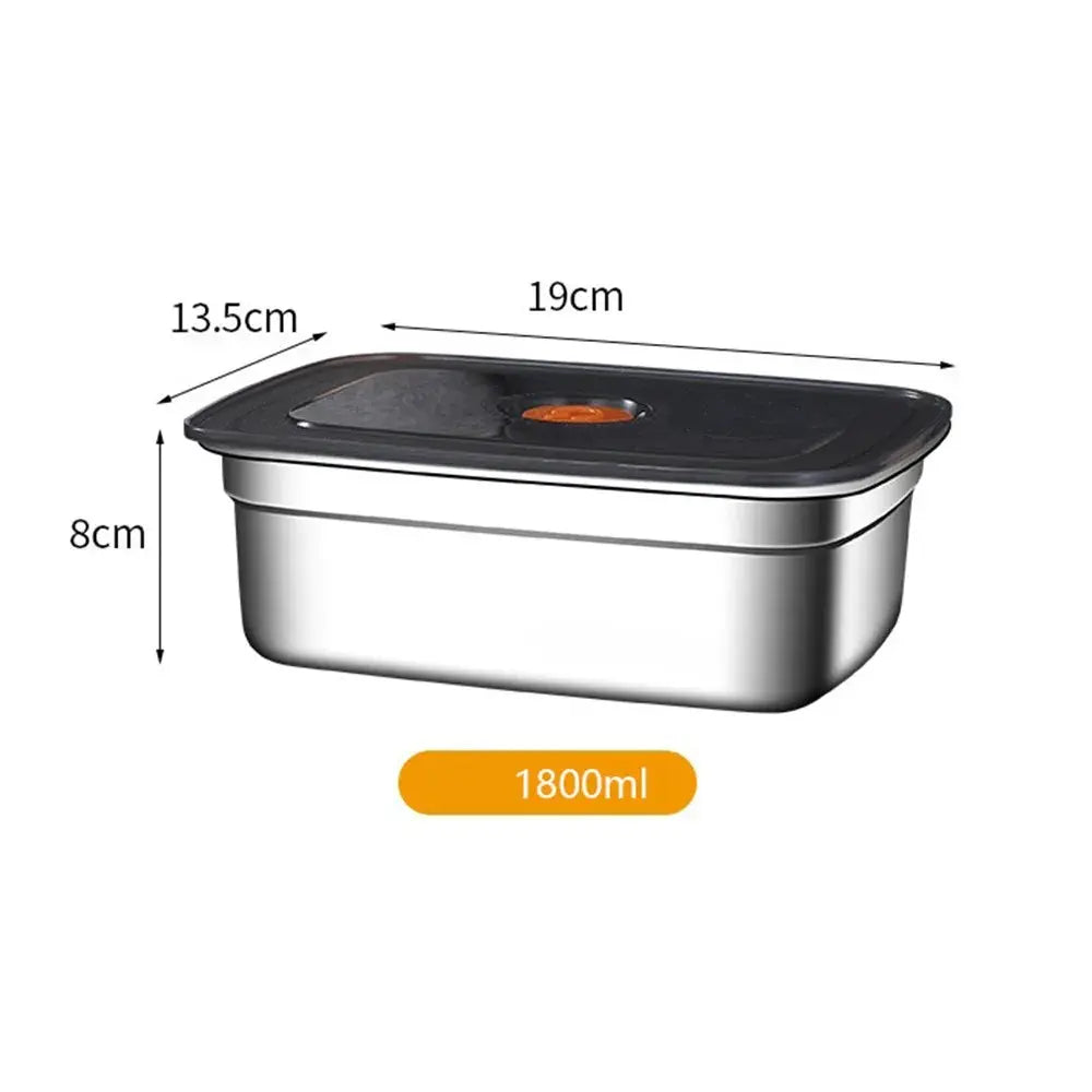 EverPack Stainless Steel Camping Lunch Box Sealed Leakproof Bento Box Microwave Safe Large Capacity