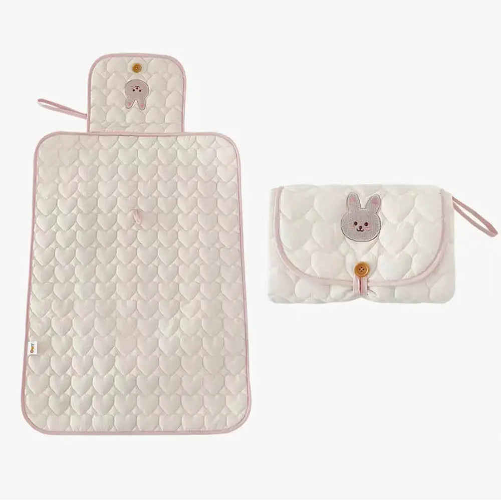 Foldable Portable Diaper Changing Pad For Baby Newborn Travel On The Go Hygienic Changing Mat With Cover