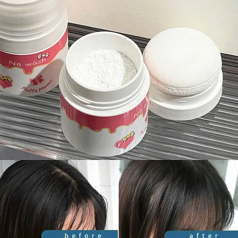 Hair Mark Powder Cosmetic Filling Powder For Oil Control Non Washing Hair Roots Fluffy Touch Up On The Go