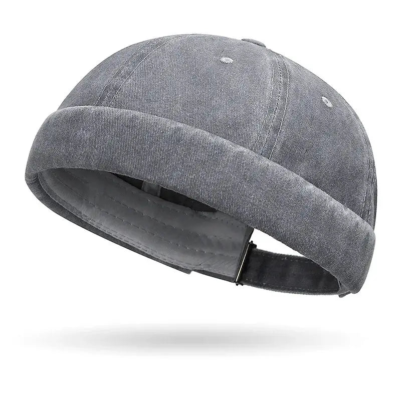 Street Style Soft Top Washed Hip Hop Cap Unisex Versatile Farmers Hat For Urban Everyday Wear