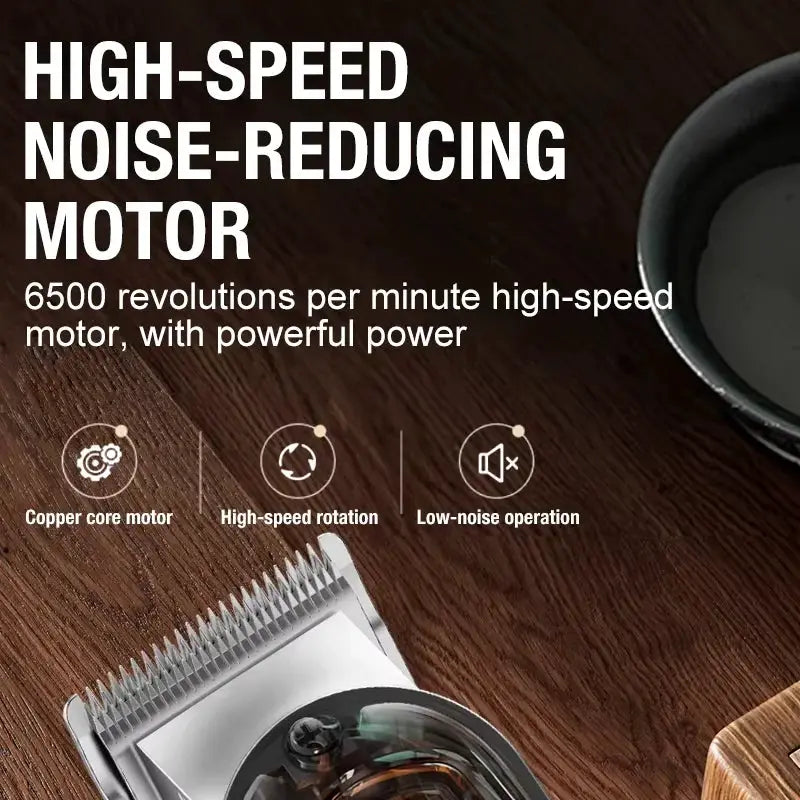 All Metal Blade Electric Hair Clipper For Home And Salon High Power Pet Grooming Tool