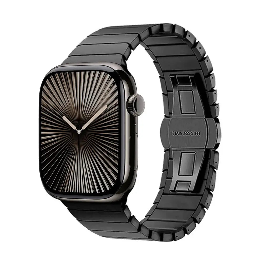Metal Band For Apple Watch 46mm Strap Stainless Steel Watchband For Iwatch Series 11 10 Ultra 49mm 42/44/45/40mm Business Correa