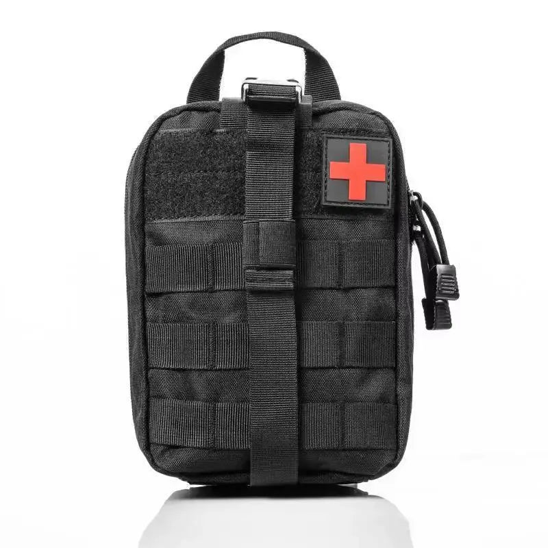 Outdoor Tactical First Aid Kit For Camping Hiking Hunting Mountaineering Emergency Survival Gear