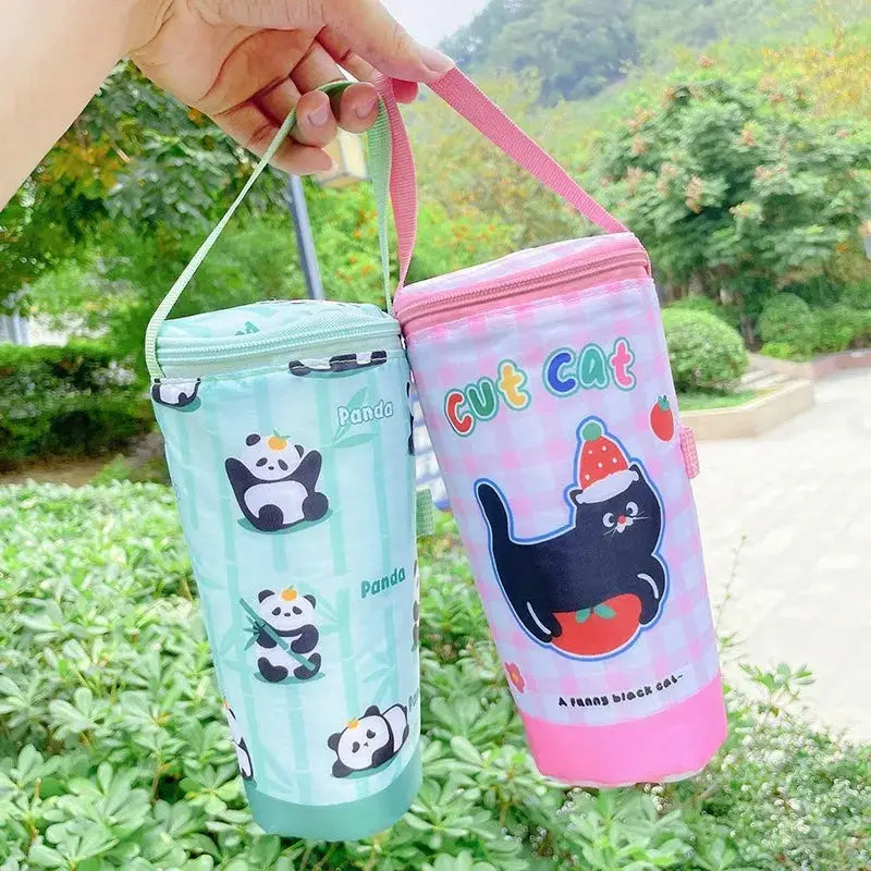 SipSaver Portable Milk Tea Tote Bag Insulated Keeps Drinks Hot On The Go With Durable Oxford Cloth