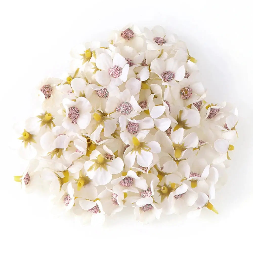 50 Piece Mini Artificial Rose Flower Heads Silk Fake Flowers For Home Decor Wedding Decoration Craft Wreaths Gifts
