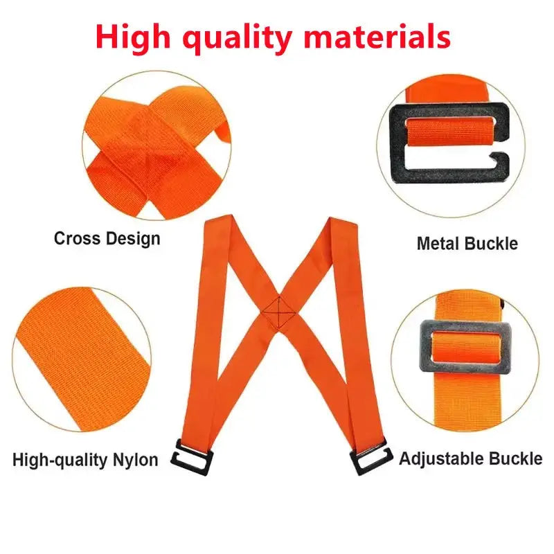 Two Person Furniture Moving Straps Carrying Belt Lifting Rope For Heavy Furniture Transport