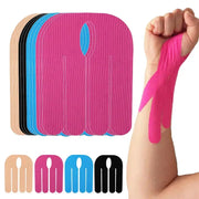 Kinesiology wrist tape, 12pc precut set, latex-free and breathable, colors included, Simples Market