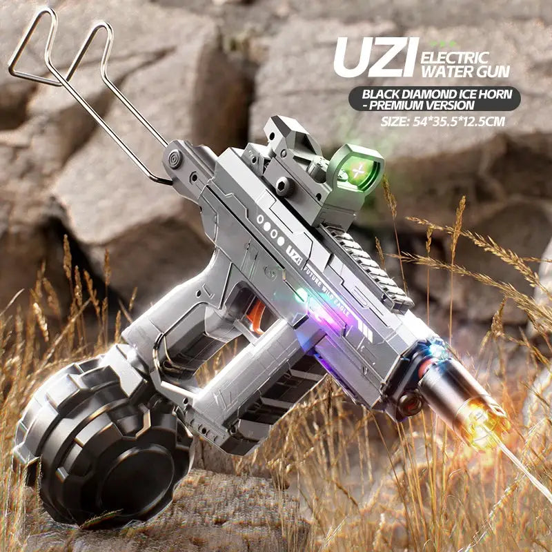 UZI High Pressure Water Gun Toy For Pool Beach Outdoor Games Adults And Kids Summer Water Blaster
