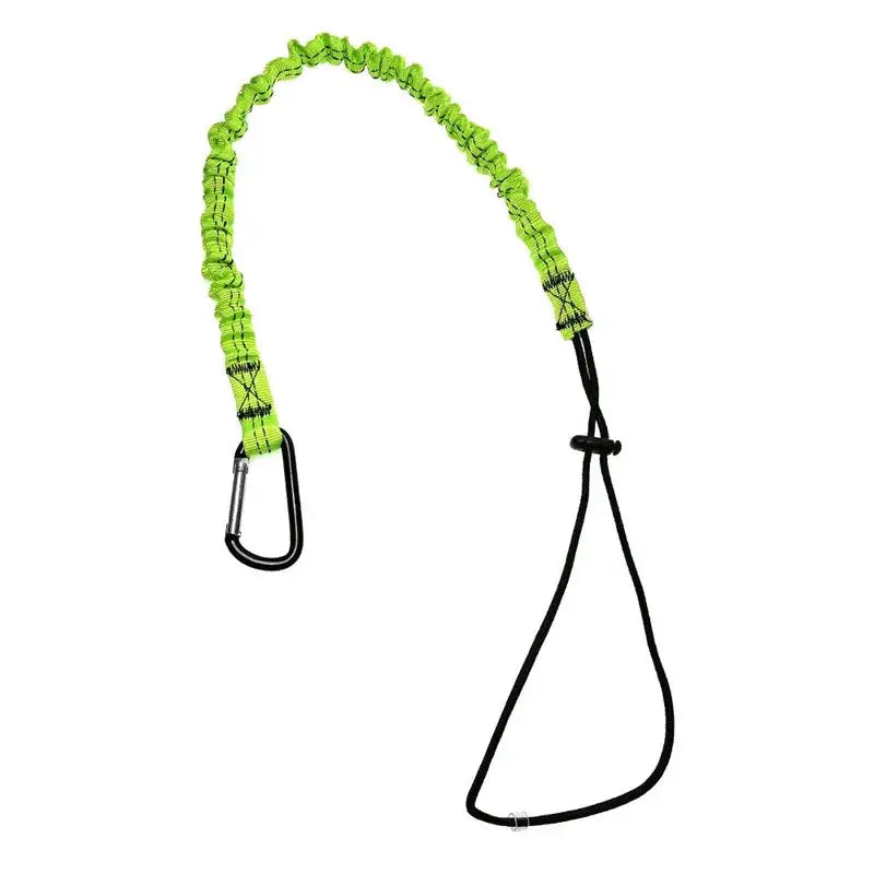 Safety Bungee Tether Tool Lanyard With Carabiner Hook For Climbing And Aerial Work Anti Falling Safety Rope