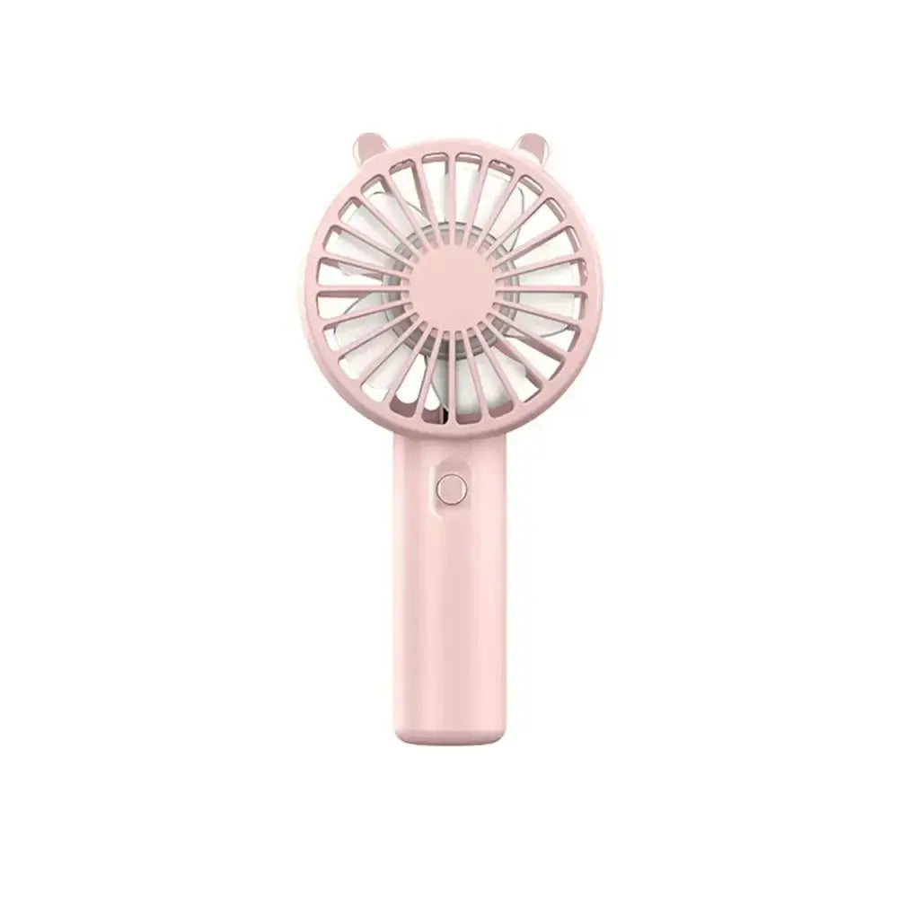 Portable Handheld USB Rechargeable Quiet Mini Desk Fan for Personal Cooling and Travel