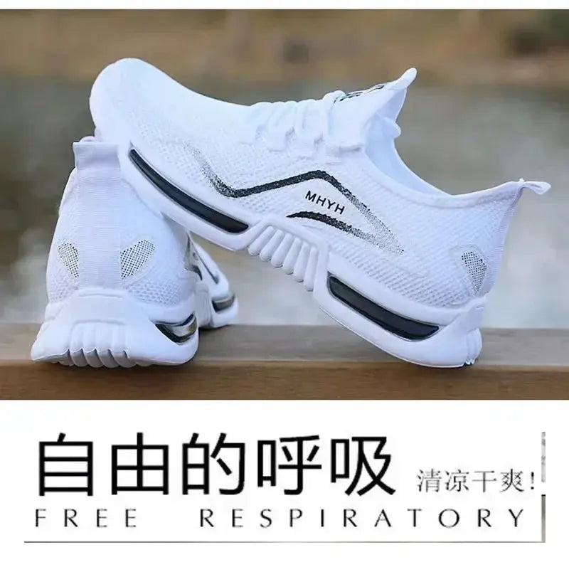 StrideFlex Men's Slip On Fashion Sneakers With Breathable Cotton Upper And Lightweight EVA Insole For All Day Comfort