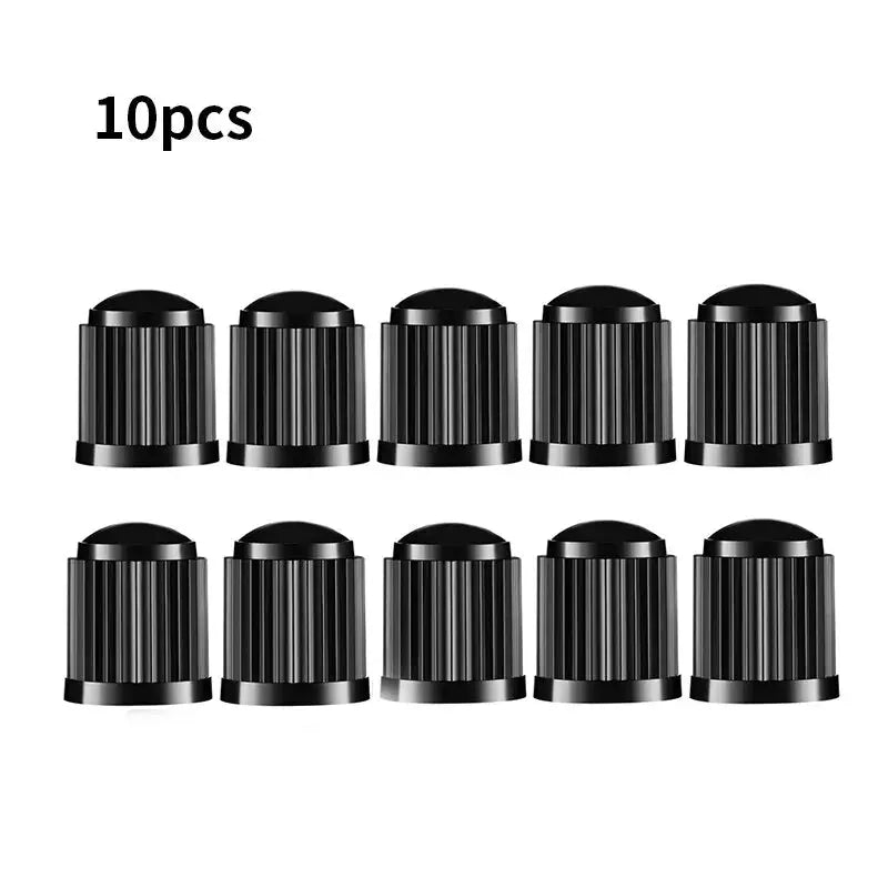 10 Pack Car Tire Valve Caps Dustproof Rim Stem Covers Universal Fit For Car Motorcycle Bicycle