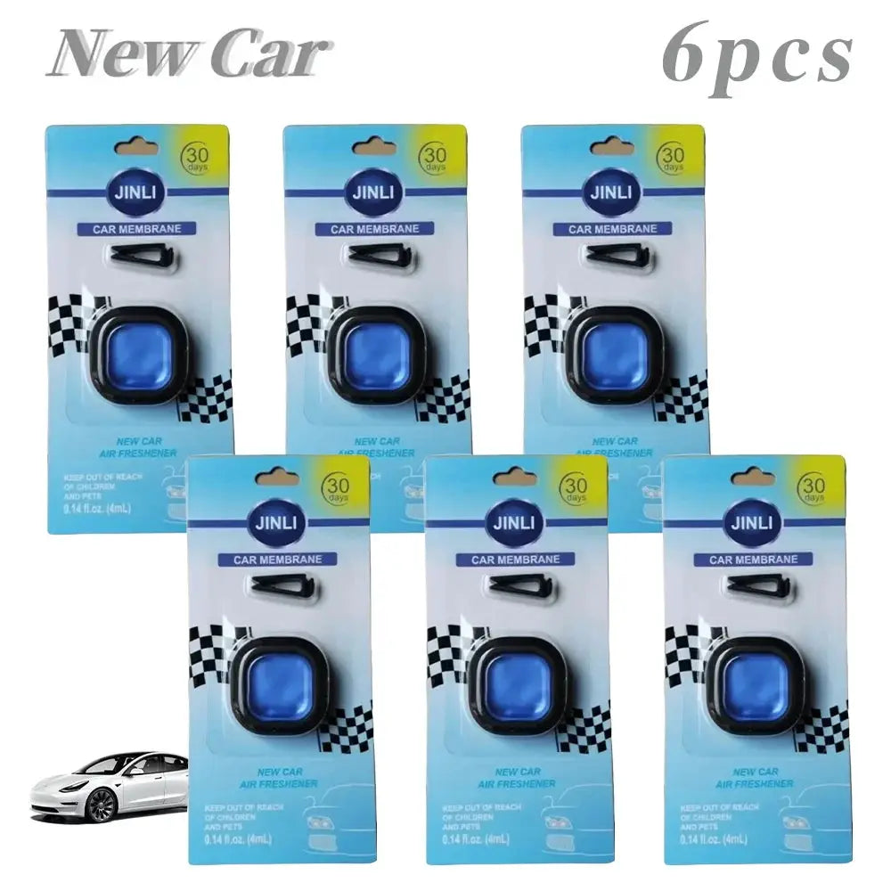 Long-Lasting Car Air Freshener Vent Clip With Essential Oil Scent Odor Eliminator Alcohol-Free 0.14oz