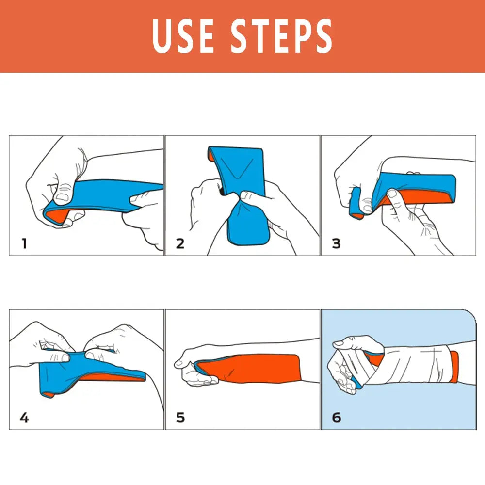 Universal Aluminum Splint Roll With Medical Grade Polymer For Emergency Bone Fixation In Outdoor Survival Kits