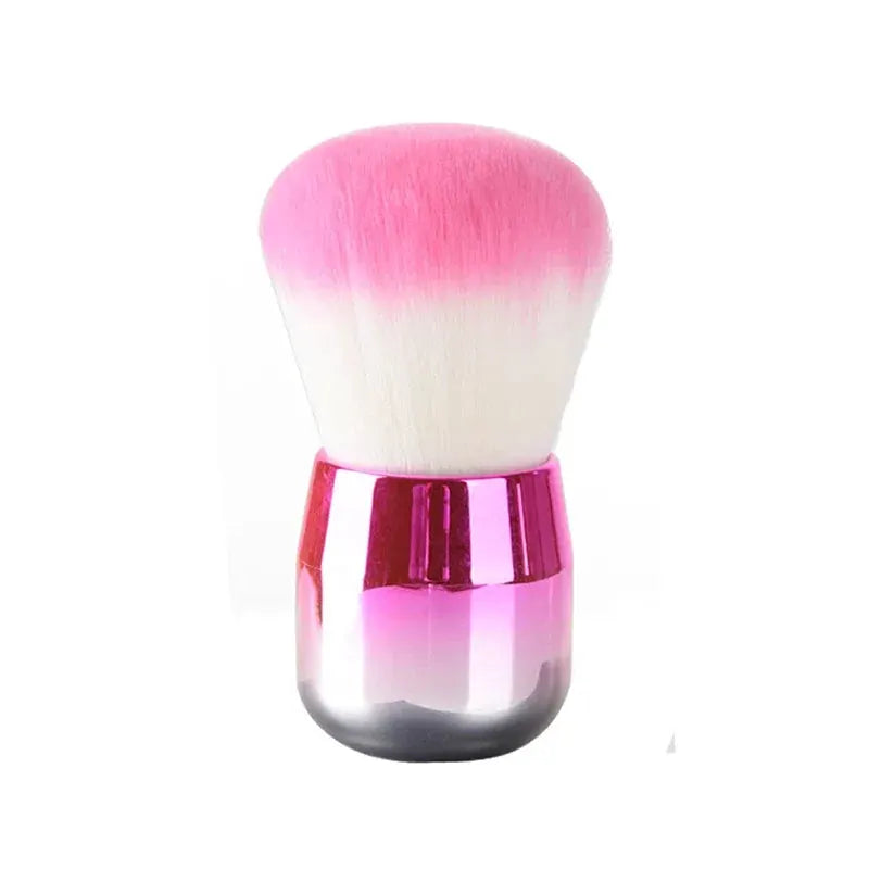 ProNail Mushroom Head Nail Brush With Soft Fibrous Hair For Precise Gel Art Dust Cleaning And Makeup