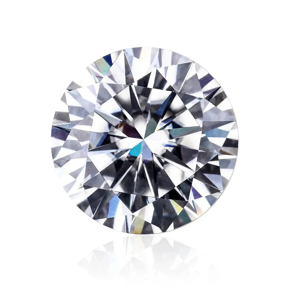 Moissanite Round 8 Hearts 8 Arrows Cut Loose Stone D Color VVS1 Clarity 0.1 Carat To 5 Carat For Inlaid Pendant