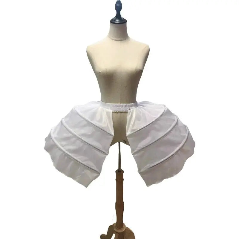 Rococo 3 Hoops Petticoat Baroque Underskirt Vintage Victorian Crinoline Style For Bridal Gowns