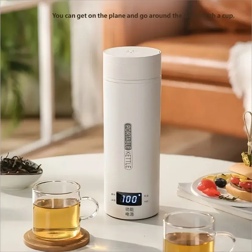 Homefish 450ML Electric Kettle Portable Tea Coffee Travel Kettle