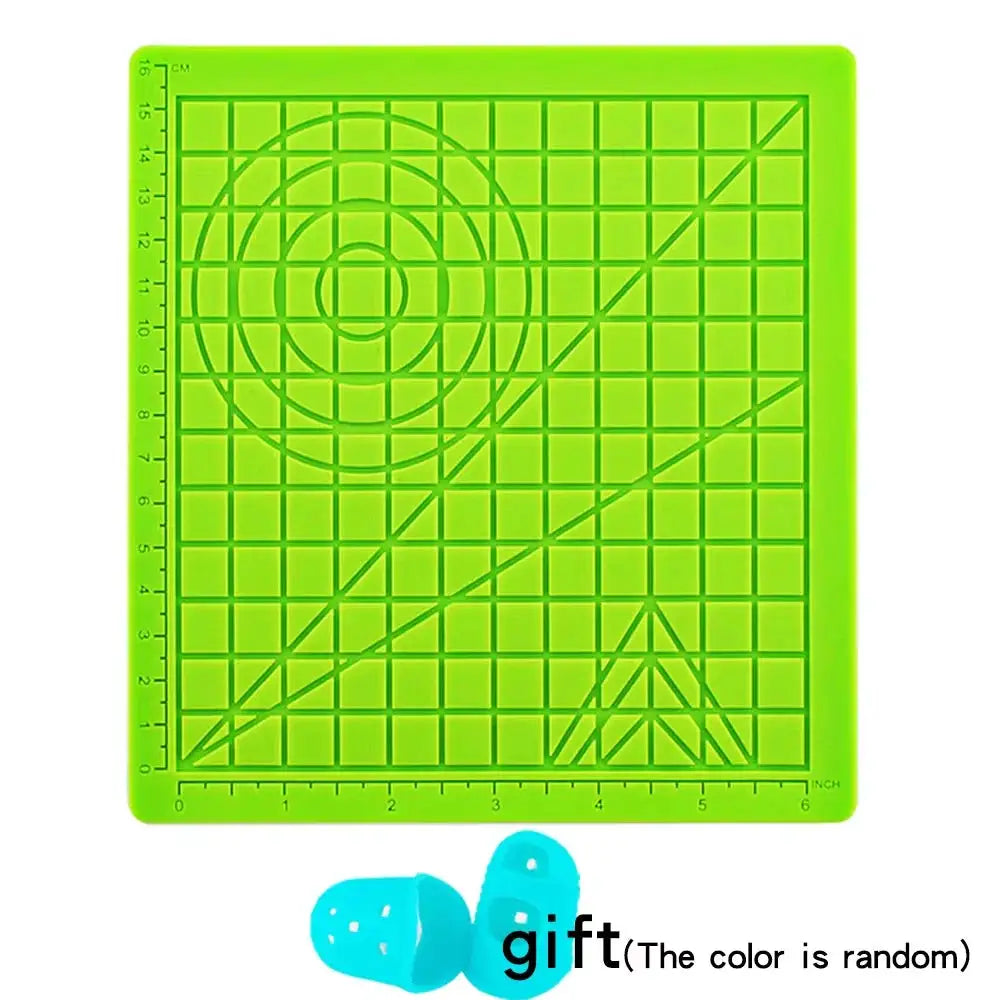 3D Printing Pen Silicone Mat Kit With 2 Finger Protectors For Kids And Adults Drawing Tools Template Pad
