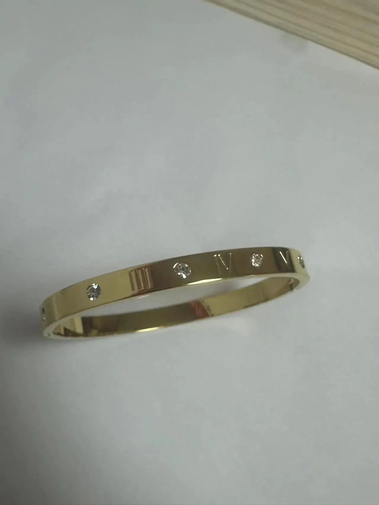 Stainless Steel Zirconia Bracelet For Women Fashion Jewelry Bangles Elegant Accessory