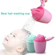 Baby Bath Caps And Shampoo Cup For Toddlers And Kids Hair Washing Eye Protection Tool